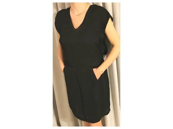 Bimba & Lola Vestidos Negro 