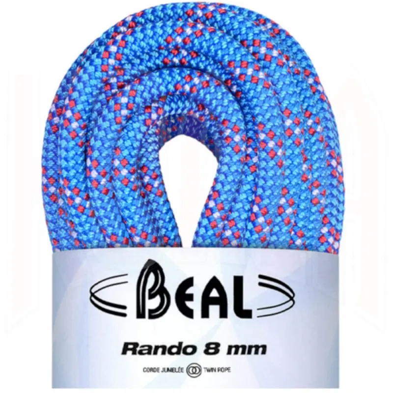 Cuerda auxiliar para montaña RANDO GLACIER 8mm 48 metros Beal