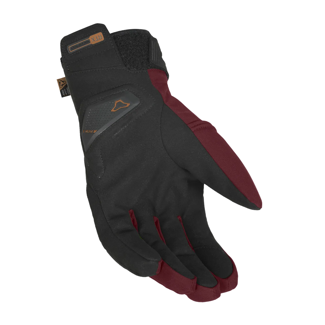 GUANTES DE MOTO PARA MUJER MACNA DIM RTX ROJONEGRO
