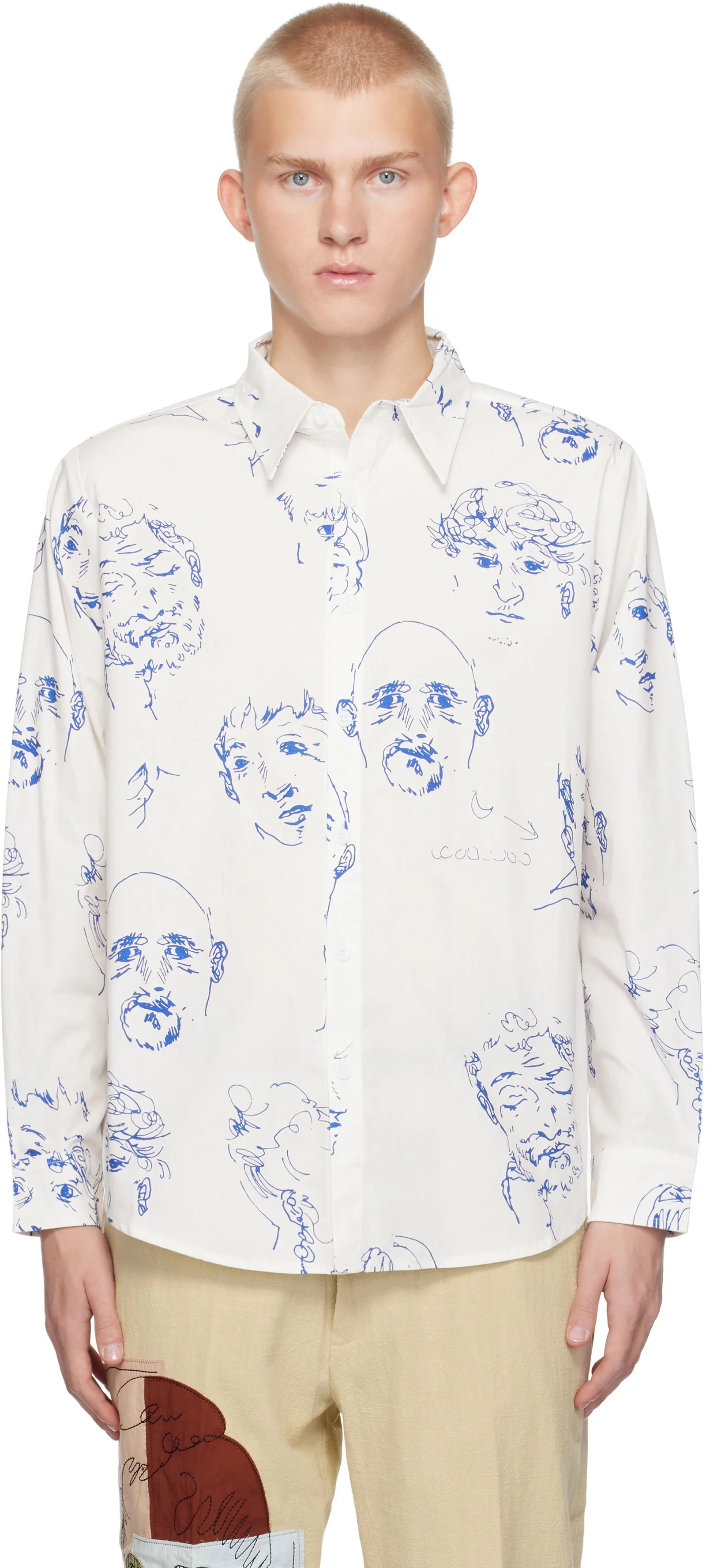 KidSuper Doodle Faces Shirt